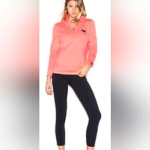 Pink by Victoria's Secret 1/4 zip top M